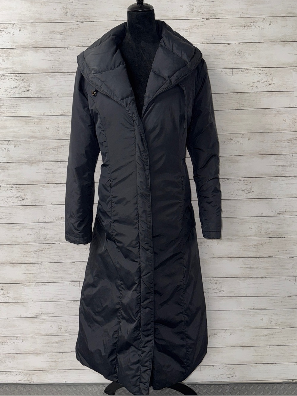 Dana Buchman Long Puffer Coat